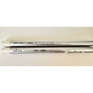 Mary-Kate and Ashley Line My Eyes Eyeliner 674 White Lot of 3 New Sealed